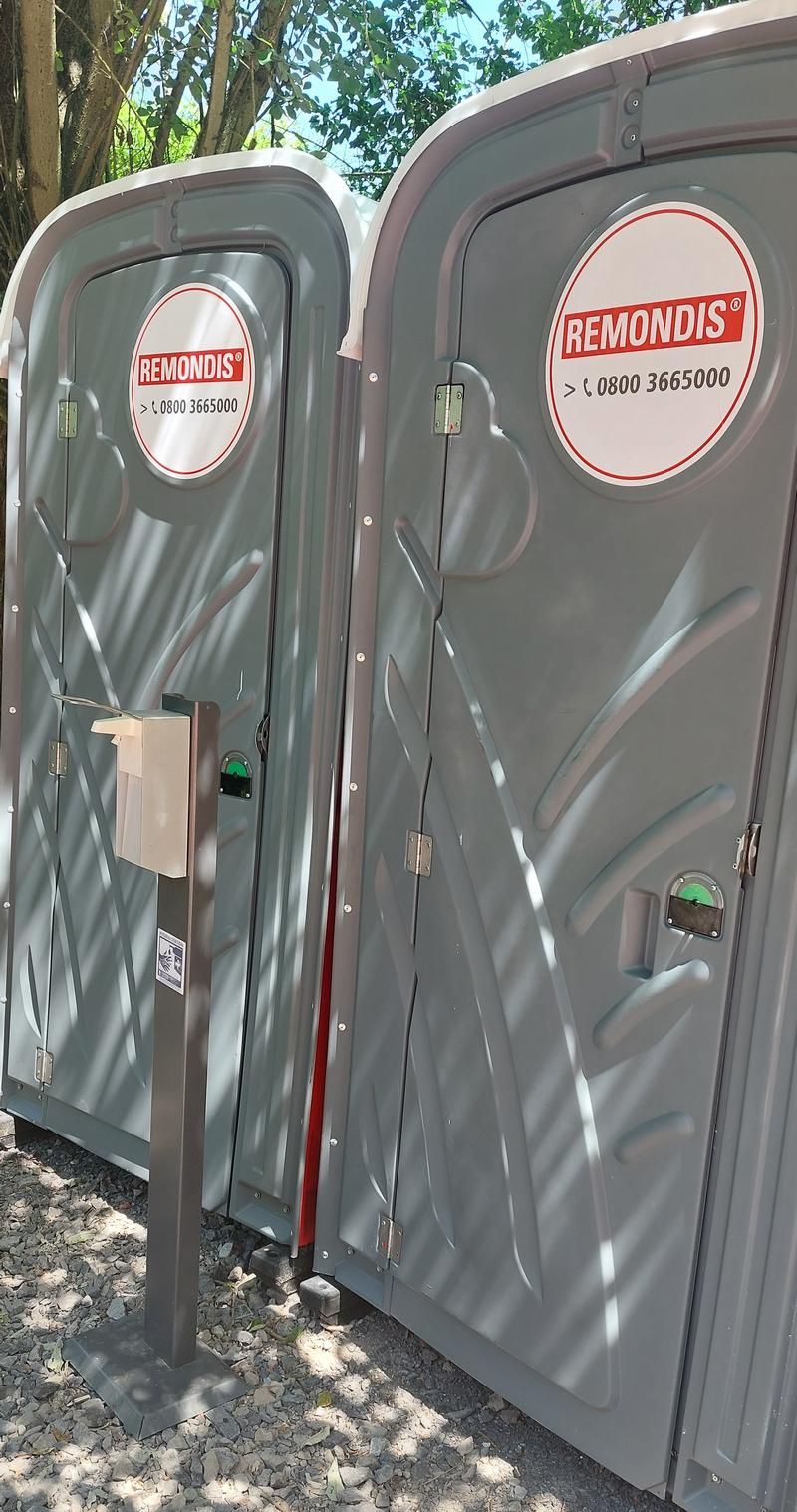 Toilettenkabinen